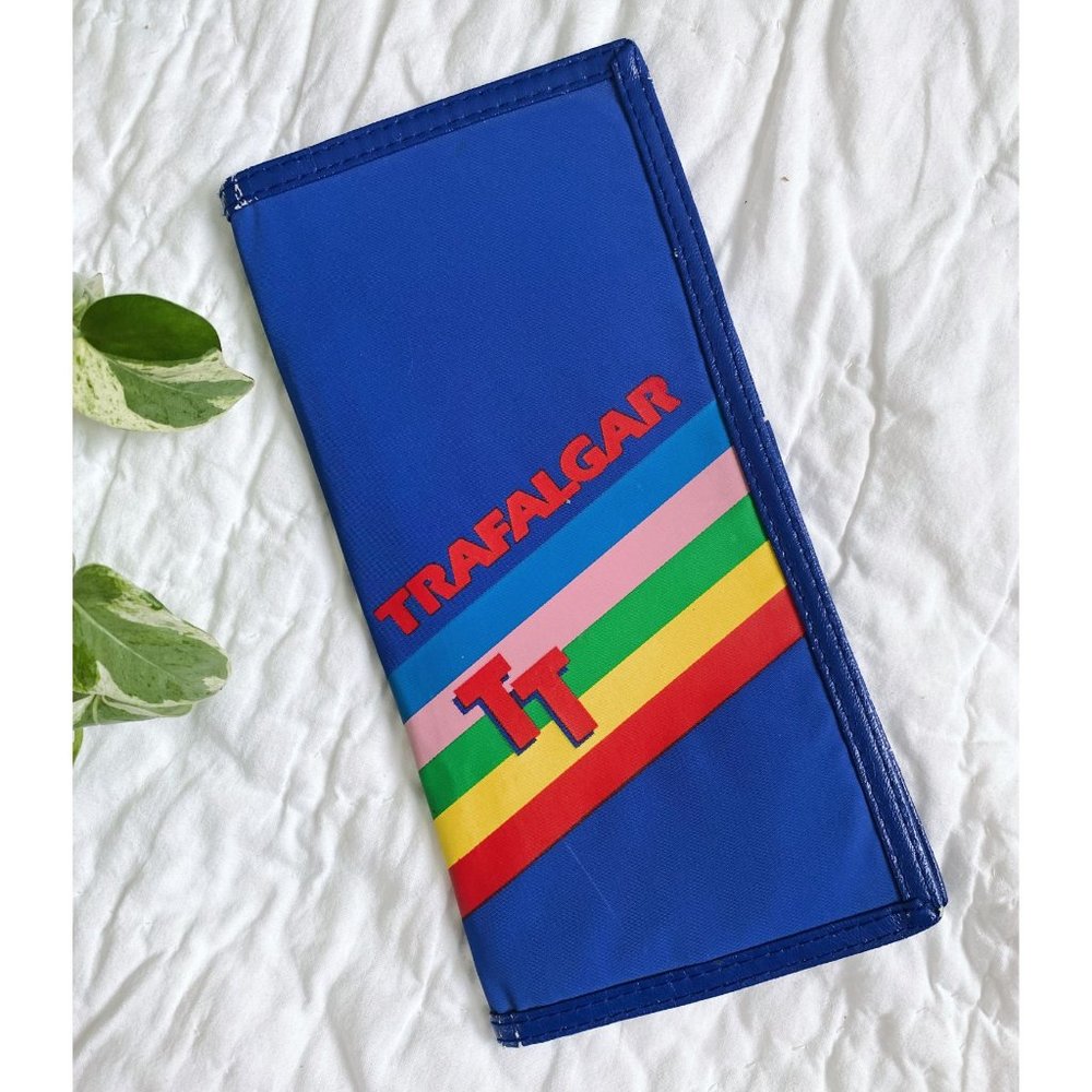 Trafalgar 80s Vintage Rainbow Vintage Travel Wallet